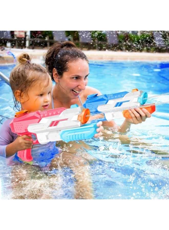 Lukadah Water Gun for Kids & Adults – High-Power Super Soaker Squirt Blaster, Long Range High Capacity Water Blaster Toy for Boys Girls, Summer Outdoor Water Play, Swimming Pool Beach Backyard Water Fighting Game Party Favors - Multicolurs - Image 5